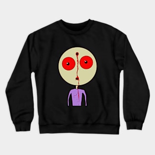 Hole in the head Crewneck Sweatshirt